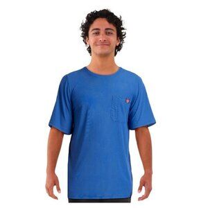 New without tags - Wrangler Workwear Classic Vallarta Blue Crewneck Tee